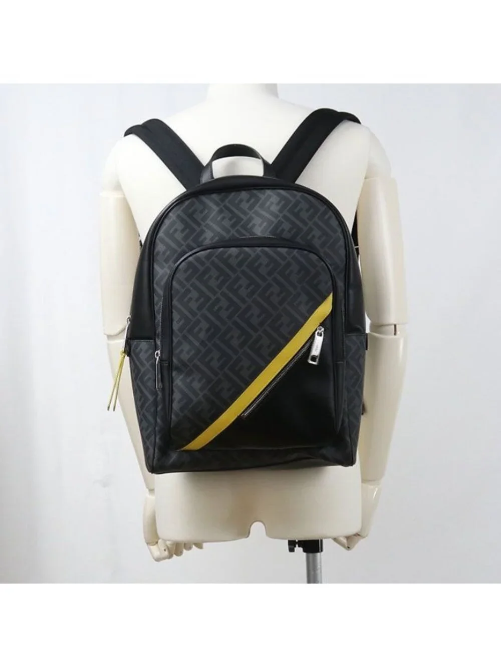 Fendi Backpack Diagonal Fabric